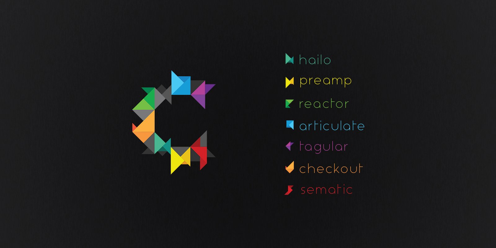 Logo designs for Cohesion brand and product logos